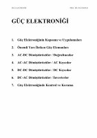 Page 1: Guc Elektronigi