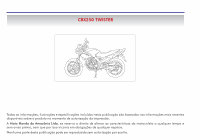 Honda CBX 250 TWISTER Ano: 2008/2008 - Exclusiva Motoparts